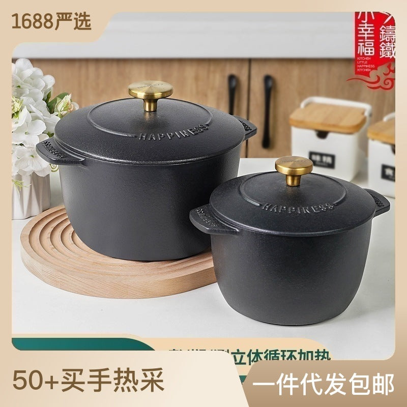 Small Cast iron Pots 16cm 20cm